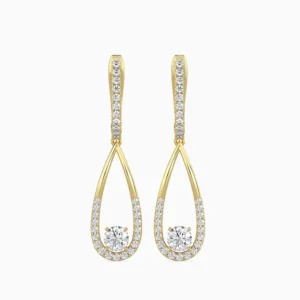 Solitaire Diamonds Earrings
