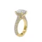 Solitaire Pave Ring 012SRNG Y2