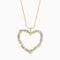 Dainty Hearts Pendant 014DPDT Y1