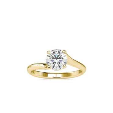 1ct Classic Lab-Grown Solitaire Ring