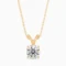 Classic Round Solitaire Pendant 073SP Y1