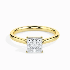 Princess Solitaire Ring